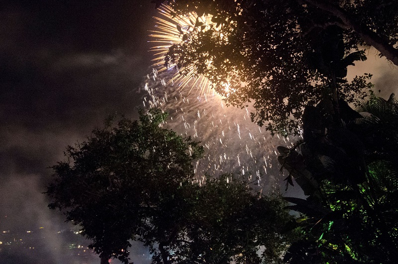 Fajerwerki w Meksyku