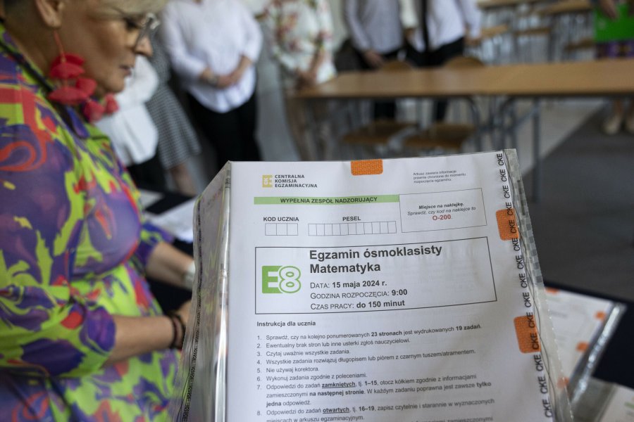 Próbny egzamin ósmoklasisty 2026 z matematyki. Arkusz CKE z rozwiązaniami