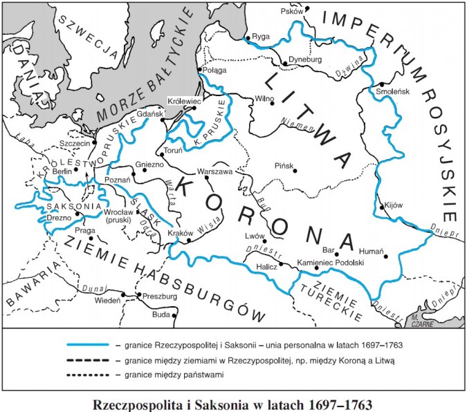 Rzeczpospolita i Saksonia w latach 1697-1763