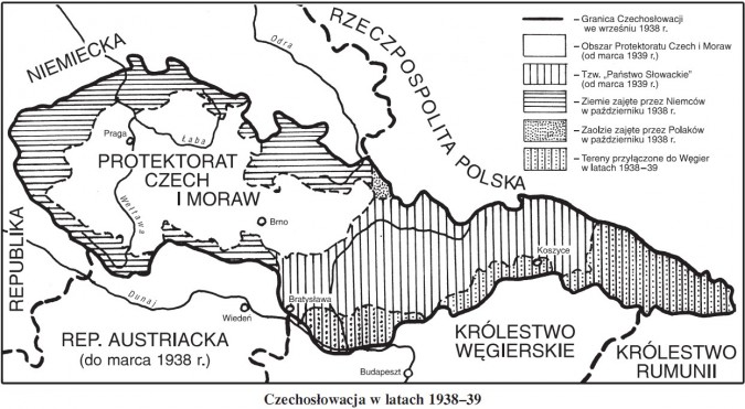 Czechosłowacja w latach 1938-39