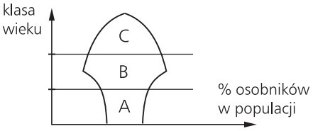 Populacja wymierająca - wykres.