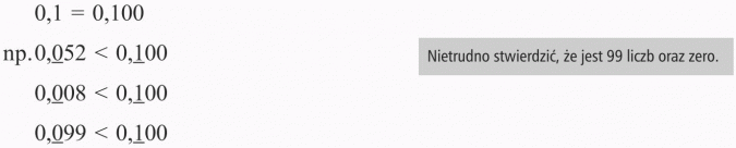 Nietrudno stwierdzić, że jest 99 liczb oraz 0.