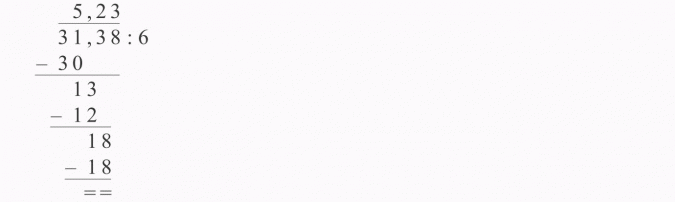 Dzielenie ułamków.