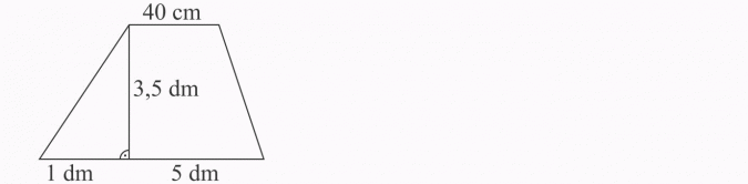 Zastosowanie wzorów na pola figur.