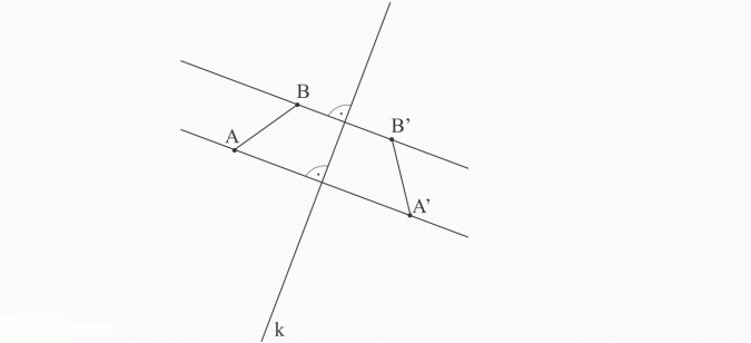 Symetria względem prostej.