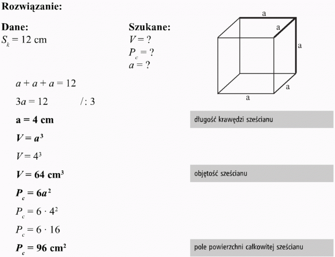 Jak Sie Liczy Pole Graniastosłupa Graniastosłupy - Matematyka - Opracowania.pl