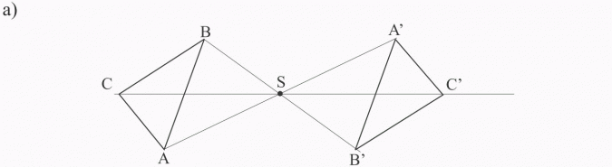Symetria względem punktu.