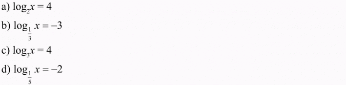 Działania na logarytmach.