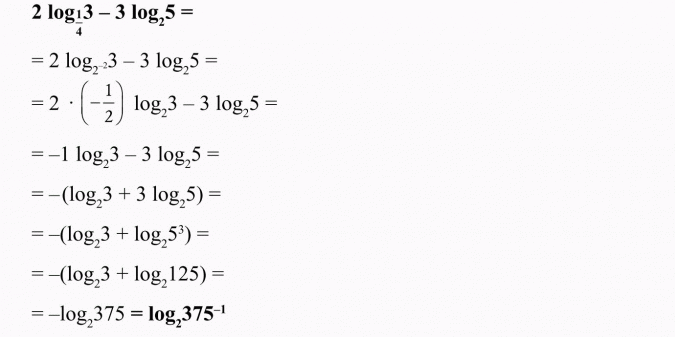 Działania na logarytmach.