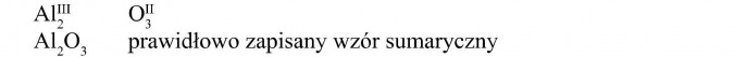 Ustalanie wzorów związków chemicznych. Prawidłowo zapisany wzór sumaryczny.