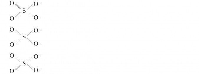 Wzór strukturalny soli.