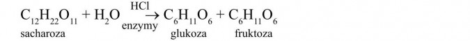 Dwucukry. Sacharoza, enzymy, glukoza, fruktoza.