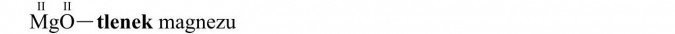 tlenek magnezu