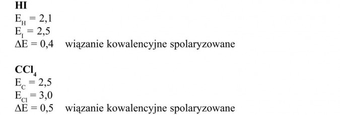 Wiązanie kowalencyjne spolaryzowane.
