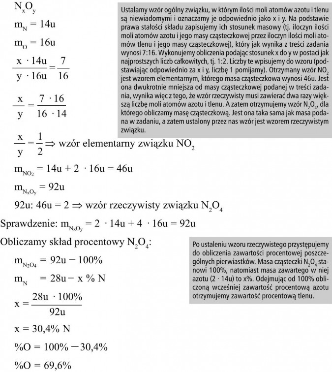 Prawo Stałości Składu Związku Chemicznego Zadania Prawo stałości składu - Chemia - Opracowania.pl