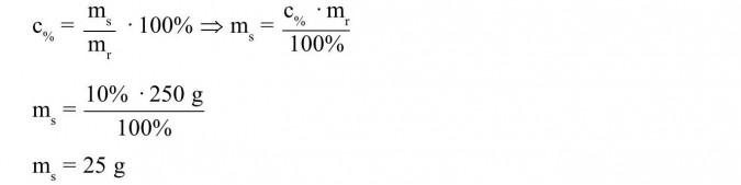 Stężenie procentowe.